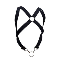 Load image into Gallery viewer, MaleBasics DMBL05 DNGEON Crossback Harness Color Black