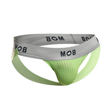 Load image into Gallery viewer, MaleBasics MBL107 MOB Classic Fetish Jock 3 Inches Jockstrap Color Green