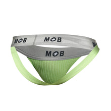 Load image into Gallery viewer, MaleBasics MBL107 MOB Classic Fetish Jock 3 Inches Jockstrap Color Green