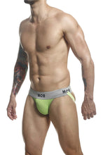 Load image into Gallery viewer, MaleBasics MBL107 MOB Classic Fetish Jock 3 Inches Jockstrap Color Green