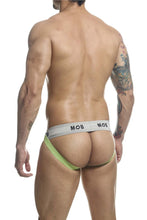 Load image into Gallery viewer, MaleBasics MBL107 MOB Classic Fetish Jock 3 Inches Jockstrap Color Green