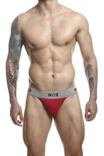 Load image into Gallery viewer, MaleBasics MBL107 MOB Classic Fetish Jock 3 Inches Jockstrap Color Red