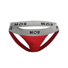 Load image into Gallery viewer, MaleBasics MBL107 MOB Classic Fetish Jock 3 Inches Jockstrap Color Red