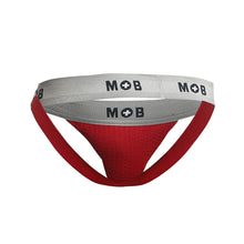 Load image into Gallery viewer, MaleBasics MBL107 MOB Classic Fetish Jock 3 Inches Jockstrap Color Red