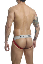 Load image into Gallery viewer, MaleBasics MBL107 MOB Classic Fetish Jock 3 Inches Jockstrap Color Red