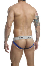 Load image into Gallery viewer, MaleBasics MBL107 MOB Classic Fetish Jock 3 Inches Jockstrap Color Royal