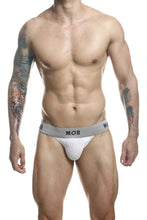 Load image into Gallery viewer, MaleBasics MBL107 MOB Classic Fetish Jock 3 Inches Jockstrap Color White