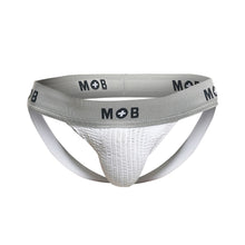 Load image into Gallery viewer, MaleBasics MBL107 MOB Classic Fetish Jock 3 Inches Jockstrap Color White