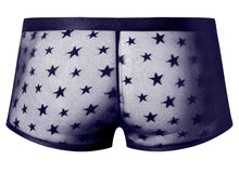 Load image into Gallery viewer, Male Power 122-291 Love Star Short with Ring Color Purple