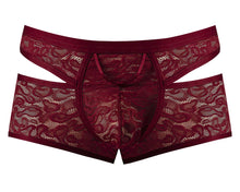 Load image into Gallery viewer, Male Power 126-289 Lucifer Cut Out Short Color Burgundy