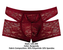 Load image into Gallery viewer, Male Power 126-289 Lucifer Cut Out Short Color Burgundy