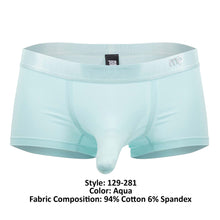 Load image into Gallery viewer, Male Power 129-281 Easy Breezy Mini Short with Sleeve Color Aqua