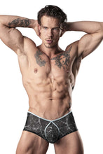 Load image into Gallery viewer, Male Power 130-290 Marble Mesh Micro Mini Short Color Black