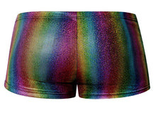 Load image into Gallery viewer, Male Power 132-297 Pack N Play Pocket Short Color Rainbow