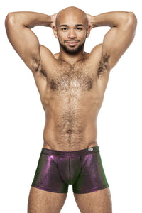 Male Power 143-277 Hocus Pocus Uplift Mini Short Color Purple