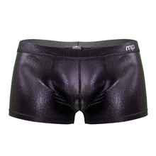 Load image into Gallery viewer, Male Power 143-277 Hocus Pocus Uplift Mini Short Color Purple