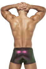 Load image into Gallery viewer, Male Power 143-277 Hocus Pocus Uplift Mini Short Color Purple