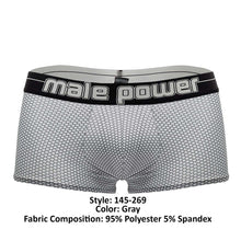 Load image into Gallery viewer, Male Power 145-269 Sexagon Mini Short Color Gray