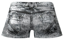 Load image into Gallery viewer, Male Power 145-286 Dirty Denim Mini Short Color Denim Print