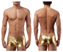 Load image into Gallery viewer, Male Power 153070 Heavy Metal Mini Short Boxer Briefs Color Gold