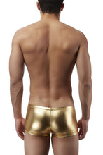 Load image into Gallery viewer, Male Power 153070 Heavy Metal Mini Short Boxer Briefs Color Gold