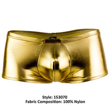 Load image into Gallery viewer, Male Power 153070 Heavy Metal Mini Short Boxer Briefs Color Gold