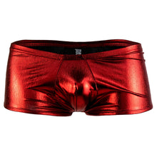 Load image into Gallery viewer, Male Power 153070 Heavy Metal Mini Short Boxer Briefs Color Red