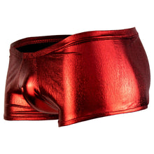 Load image into Gallery viewer, Male Power 153070 Heavy Metal Mini Short Boxer Briefs Color Red