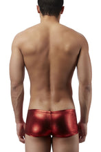 Load image into Gallery viewer, Male Power 153070 Heavy Metal Mini Short Boxer Briefs Color Red