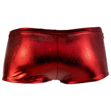 Load image into Gallery viewer, Male Power 153070 Heavy Metal Mini Short Boxer Briefs Color Red