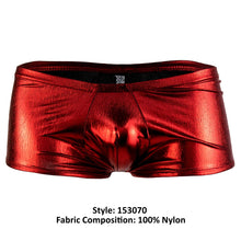 Load image into Gallery viewer, Male Power 153070 Heavy Metal Mini Short Boxer Briefs Color Red