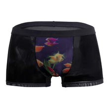 Load image into Gallery viewer, Male Power 183-262 Private Screen Fish print Trunks Color Black