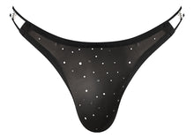 Load image into Gallery viewer, Male Power 407-288 Show Stopper Thong Color Silver Mesh Dot