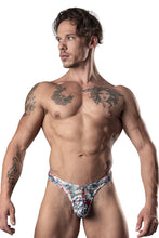Load image into Gallery viewer, Male Power 431-293 Your Lace Or Mine Bong Thong Color Red-White-Blue