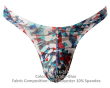 Load image into Gallery viewer, Male Power 431-293 Your Lace Or Mine Bong Thong Color Red-White-Blue
