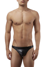 Load image into Gallery viewer, Male Power 440003 Liquid Onyx Classic Thong Color Black