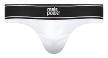 Load image into Gallery viewer, Male Power 442-275 Modal Rib Bong Thong Color White