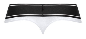 Male Power 442-275 Modal Rib Bong Thong Color White