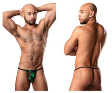 Load image into Gallery viewer, Male Power 450-294 Hazy Dayz Posing Strap Color Pot Leaf