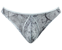 Load image into Gallery viewer, Male Power 461-290 Marble Mesh Mini Thong Color Light Blue