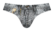 Load image into Gallery viewer, Male Power 486-286 Dirty Denim Bikini Color Denim Print