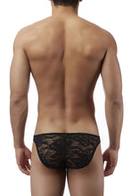 Load image into Gallery viewer, Male Power 491162 Stretch Lace Wonder Bikini Color Black