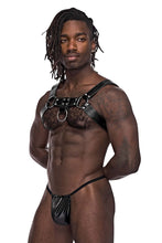 Load image into Gallery viewer, Male Power 590-266 Leather Aries Harness Color Black