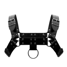 Load image into Gallery viewer, Male Power 590-266 Leather Aries Harness Color Black