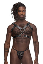 Load image into Gallery viewer, Male Power 591-266 Leather Gemini Harness Color Black