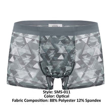 Load image into Gallery viewer, Male Power SMS-011 Sheer Prints Seamless Short Color Optical