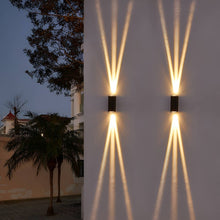 Load image into Gallery viewer, LED Waterproof Outdoor 3 Beams Wall Light