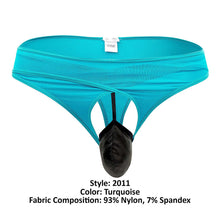 Load image into Gallery viewer, PPU 2011 Thongs Color Turquoise