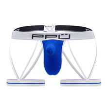 Load image into Gallery viewer, PPU 2114 Garter Thongs Color Blue