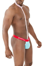 Load image into Gallery viewer, PPU 2302 Harness Thongs Color Aqua